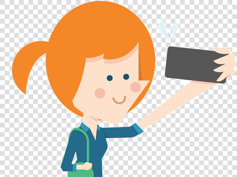 Flosocial Taking A Selfie   Sentimientos Positivos Y Negativos  HD Png DownloadTransparent PNG