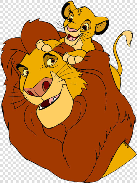 Simba And Mufasa Clipart  HD Png DownloadTransparent PNG