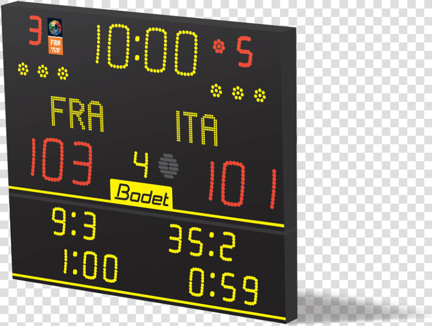 Bodet   Multisport Scoreboard   8t215 Alpha   Scoreboard   Scoreboard  HD Png DownloadTransparent PNG