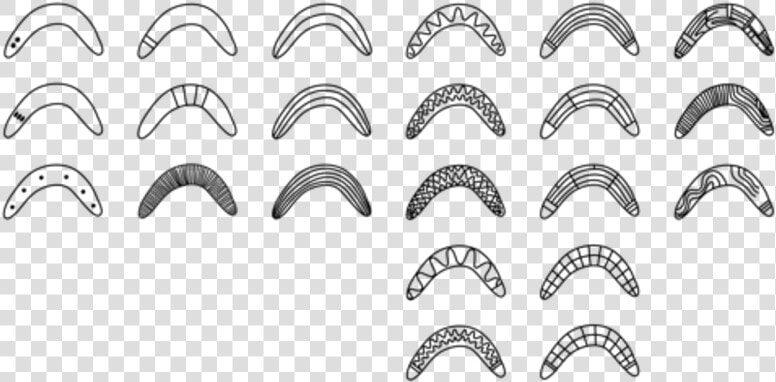 Boomerang Drawing Black And White   Boomerang Design  HD Png DownloadTransparent PNG