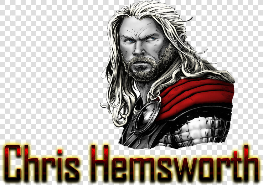 Chris Hemsworth Png Download   Illustration  Transparent PngTransparent PNG