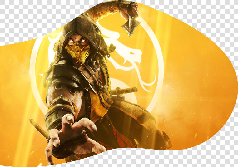 Mk11   Scorpion Mk11 Loading Screen  HD Png DownloadTransparent PNG