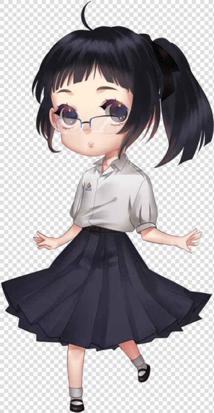 Thai Student Uniform Cartoon Png   Thai School Uniform Png  Transparent PngTransparent PNG