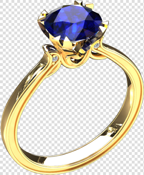 50 Carat Lab Grown Blue Sapphire Solitaire 14k Gold   Rose Gold Ring Pink Diamond Solitaire  HD Png DownloadTransparent PNG