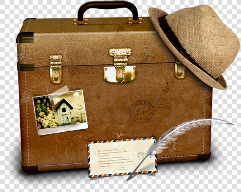 Clip Art Hat Suitcase   Suitcase  HD Png DownloadTransparent PNG