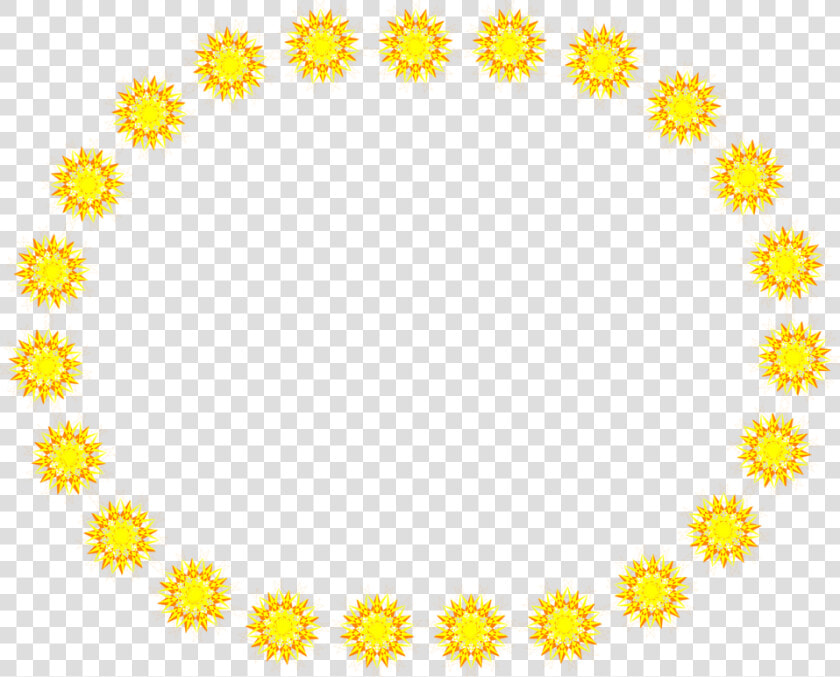 Transparent Yellow Sun Png   Transparent Sun Frame  Png DownloadTransparent PNG