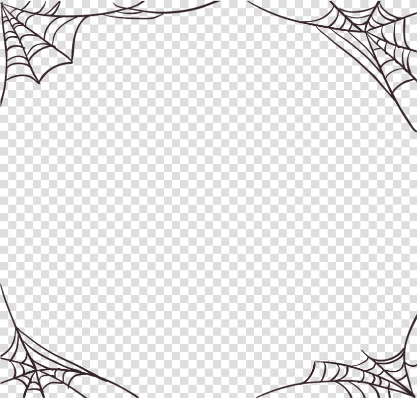  mq  spiderweb  halloween  border  borders   Spider Web Border Png  Transparent PngTransparent PNG