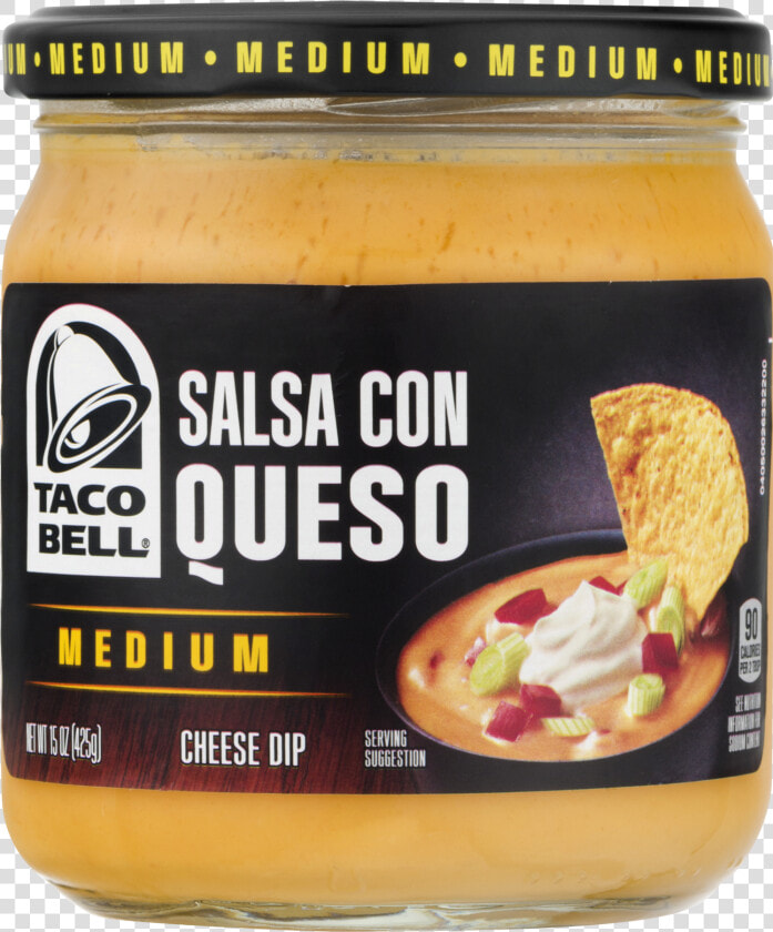 Taco Bell Salsa Con Queso Medium  HD Png DownloadTransparent PNG