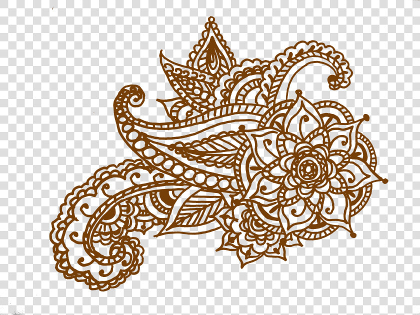 Pattern line Art design coloring Book motif visual   Transparent Mehndi Design Png  Png DownloadTransparent PNG