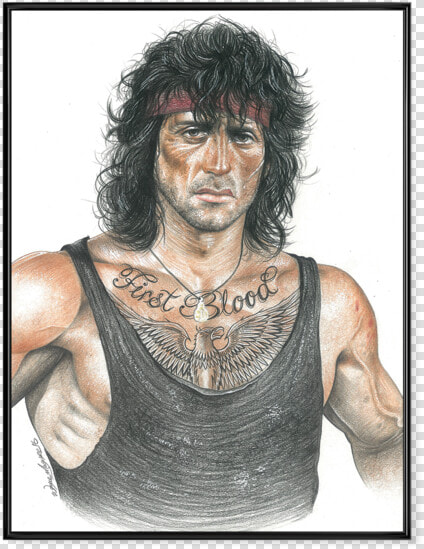 Inked   Rambo   Poster   Poster  HD Png DownloadTransparent PNG