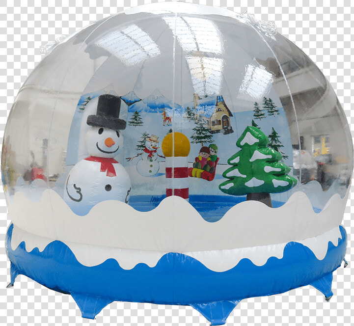 Christmas Snow Globe Bouncer   Usk Christmas Festival 2018  HD Png DownloadTransparent PNG