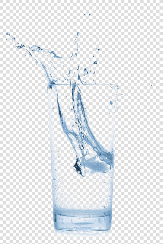 Water Glass Splash Transparent Image   Water Splashing In Glass  HD Png DownloadTransparent PNG