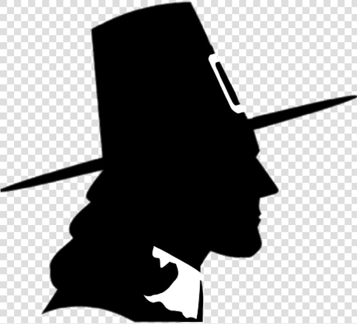 Download Pilgrim Bust Silhouette Transparent Png   Pilgrim Silhouette  Png DownloadTransparent PNG