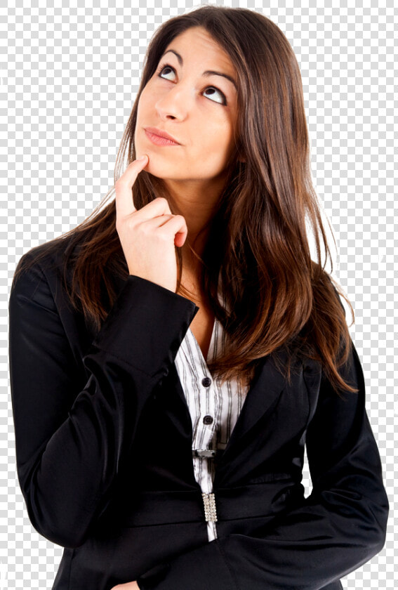 Thinking Woman Png Pic   Woman Thinking Png Transparent  Png DownloadTransparent PNG