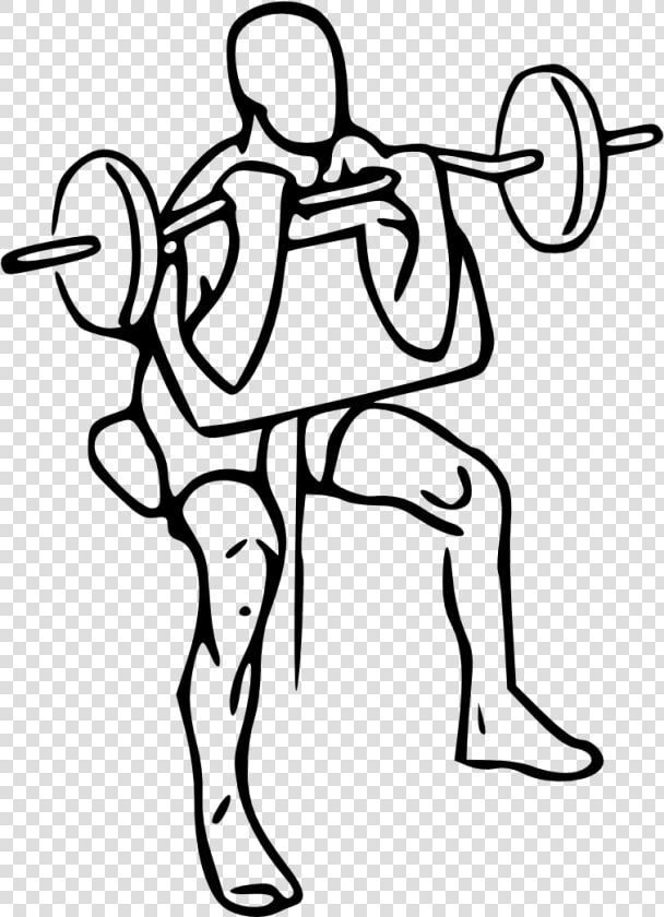 Biceps Drawing Workout   Preacher Curl Drawing  HD Png DownloadTransparent PNG