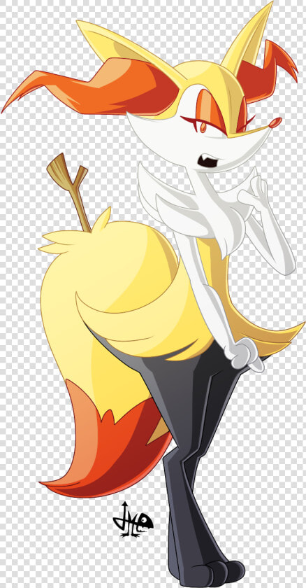 The Braixen   Png Download   Lucario X Braixen Jameart  Transparent PngTransparent PNG