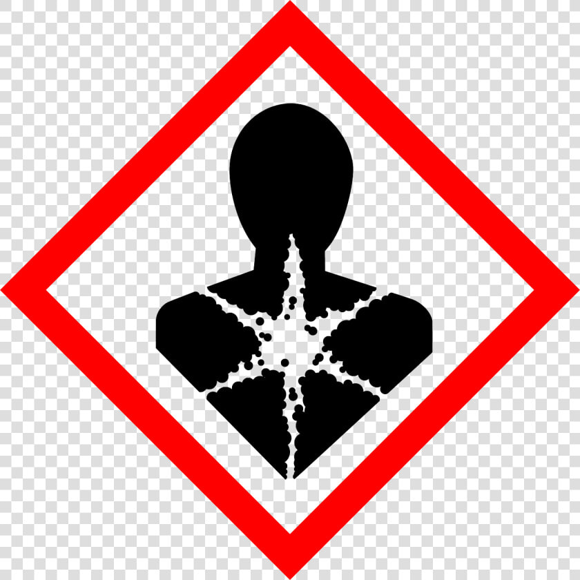 Hazard Human Health Poisonous Png Image   Health Hazard Whmis Symbol  Transparent PngTransparent PNG