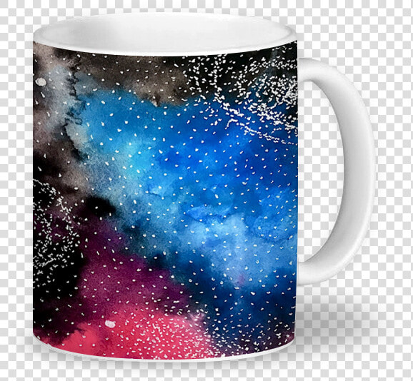 Caneca Galáxia Colorida De Nanda Dotina   Mug  HD Png DownloadTransparent PNG