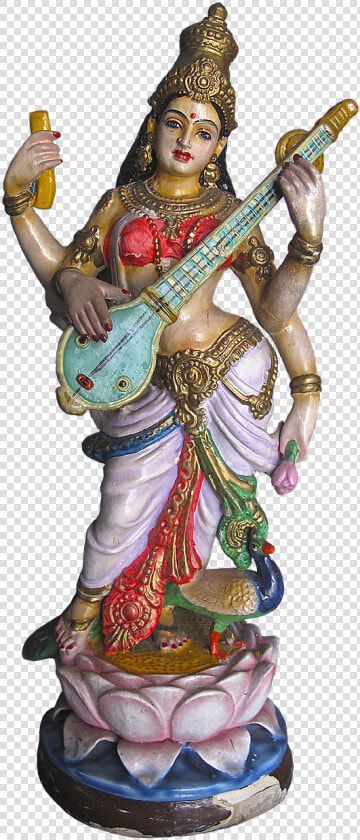 Figure Statue Saraswati Free Photo   Saraswati Png  Transparent PngTransparent PNG