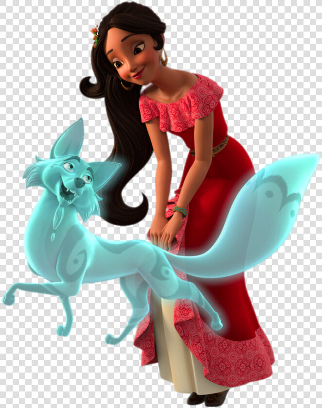 Elena Of Avalor And Zuzo The Spirit Fox  HD Png DownloadTransparent PNG