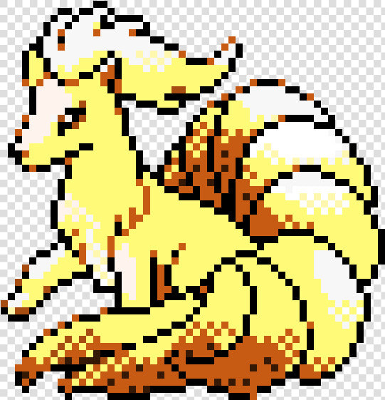 Ninetails Png   Nine Tails   Ninetails Pixel Art  Transparent PngTransparent PNG