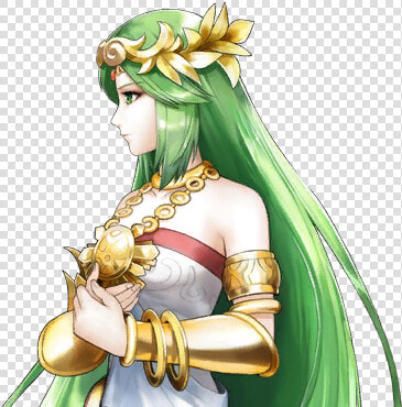  kidicarus  kidicarusuprisng  nintendo  videogame  supersmashbros   Palutena Kid Icarus Ssb4 Sprite Png  Transparent PngTransparent PNG