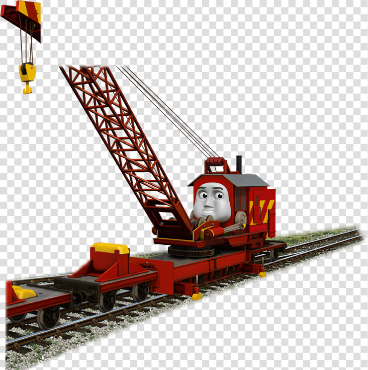 Transparent Thomas Train Png   Thomas And Friends Characters Crane  Png DownloadTransparent PNG