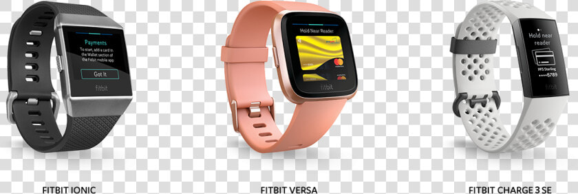 Fitbit Pay Watches   Use Fitbit Pay  HD Png DownloadTransparent PNG