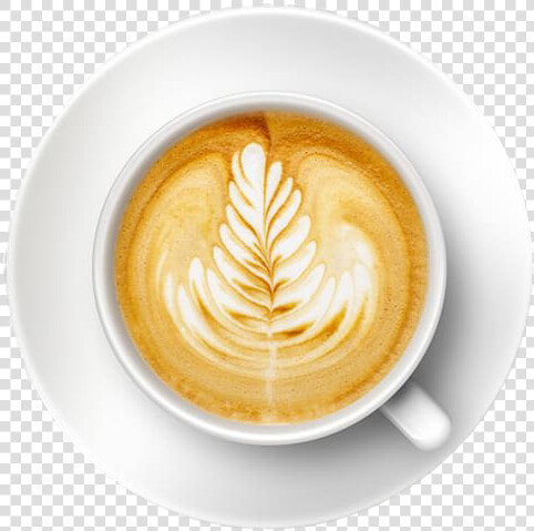 Top View Cappuccino Transparent Background Png   Coffee Cup Top View Png  Png DownloadTransparent PNG