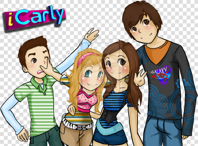 Icarly By Melancholy Puppet d3ebg3u   Icarly Kawaii  HD Png DownloadTransparent PNG