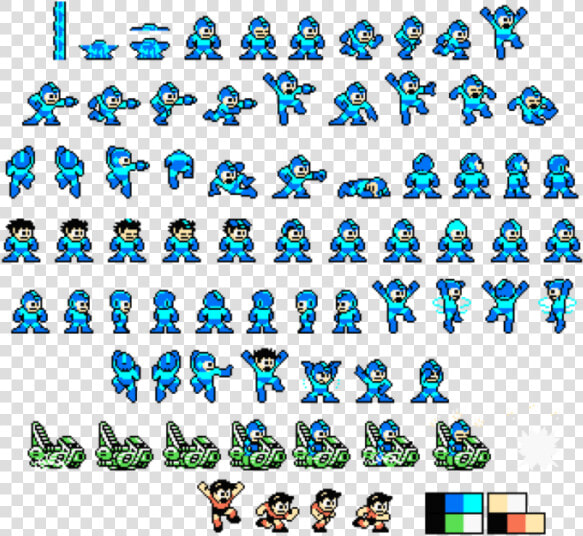 Transparent Mega Man Sprite Png   Megaman Copy Robot Sprite  Png DownloadTransparent PNG