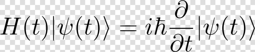 Important Equations Schrodinger   Schrodinger Equation Bra Ket Notation  HD Png DownloadTransparent PNG