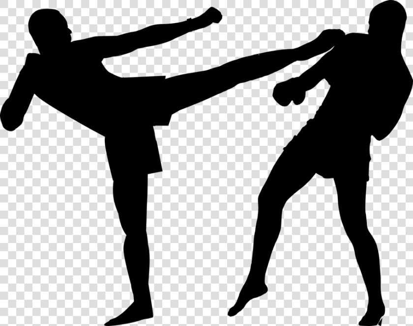 Kickboxing  Boxing  Silhouette  Fight  Sports  Strong   Kick Boxing Logo Png  Transparent PngTransparent PNG