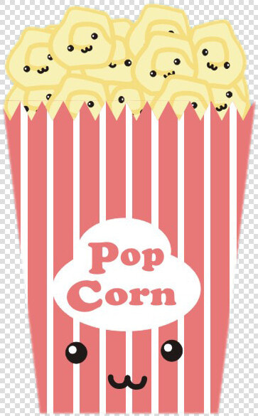 Popcorn Cute Cartoon Creative Free Download Image Clipart   Cute Popcorn Icon Transparent Background  HD Png DownloadTransparent PNG