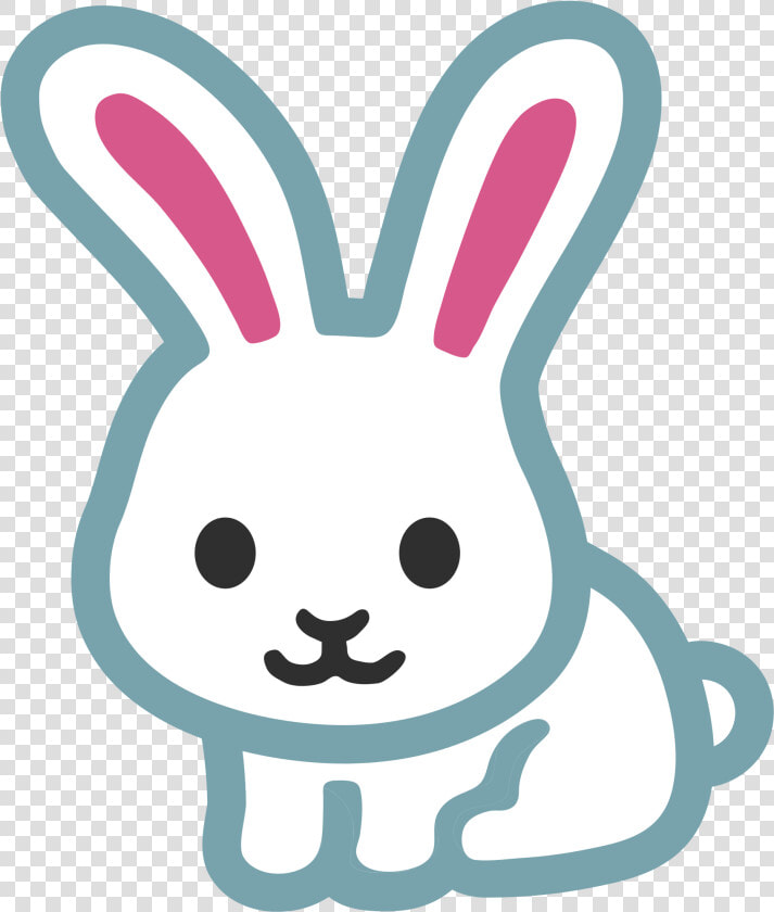 Transparent Energizer Bunny Clipart   Cute Rabbit Emoji  HD Png DownloadTransparent PNG