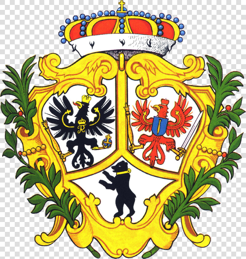 Coat Of Arms Berlin 1709   Berlin Coat Of Arms  HD Png DownloadTransparent PNG