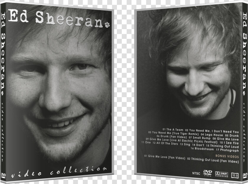 Ed Sheeran   Video Collection   Book   Ed Sheeran  HD Png DownloadTransparent PNG