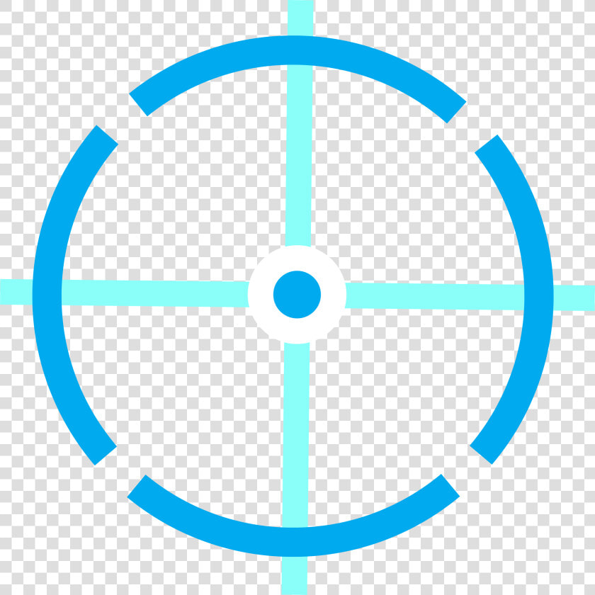 Crosshairs Targeting Icon   Illustration  HD Png DownloadTransparent PNG