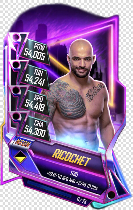 Wwe Supercard Neon Pro  HD Png DownloadTransparent PNG