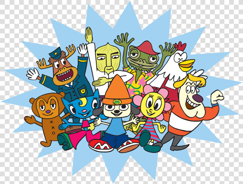 Transparent Future Rapper Png   Parappa The Rapper And Friends  Png DownloadTransparent PNG