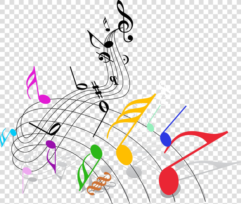 Thumb Image   Notas Musicales De Colores  HD Png DownloadTransparent PNG