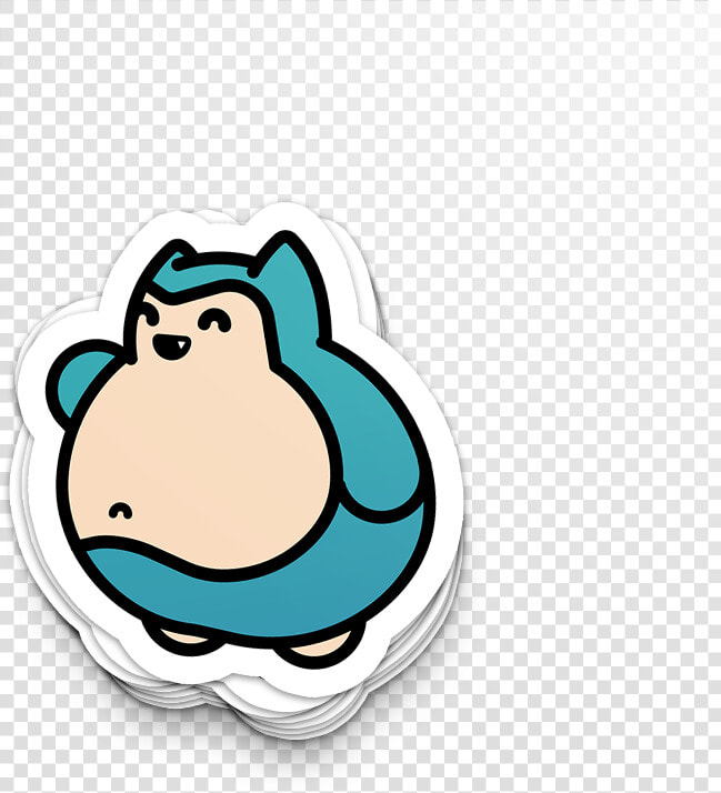 Image Of Snorlax Sticker   Png Download  Transparent PngTransparent PNG