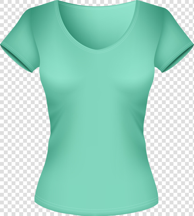 Female Green Shirt Png Clipart   Female Shirt Png Transparent  Png DownloadTransparent PNG