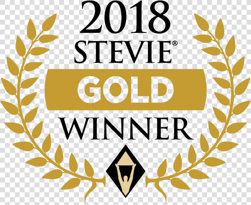 Transparent Blue And Gold Banquet Clipart   2017 Gold Stevie Award  HD Png DownloadTransparent PNG