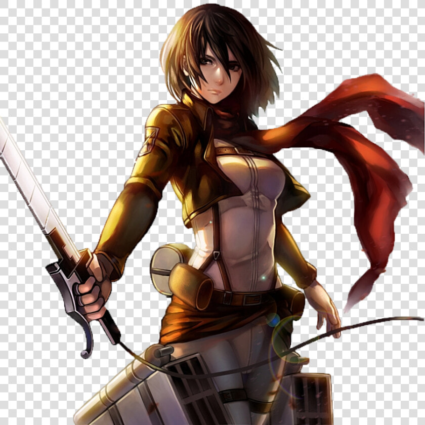 Download Attack On Titan Png Free Download 1 For Designing   Mikasa Ackerman  Transparent PngTransparent PNG