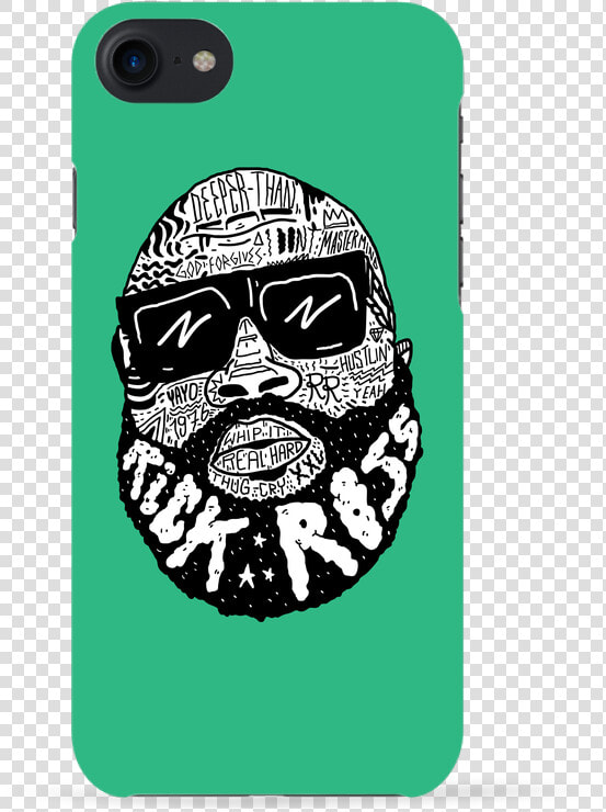 Coque 3d Iphone 7 Rick Ross Head De Nick Cocozza   Rick Ross T Shirt  HD Png DownloadTransparent PNG