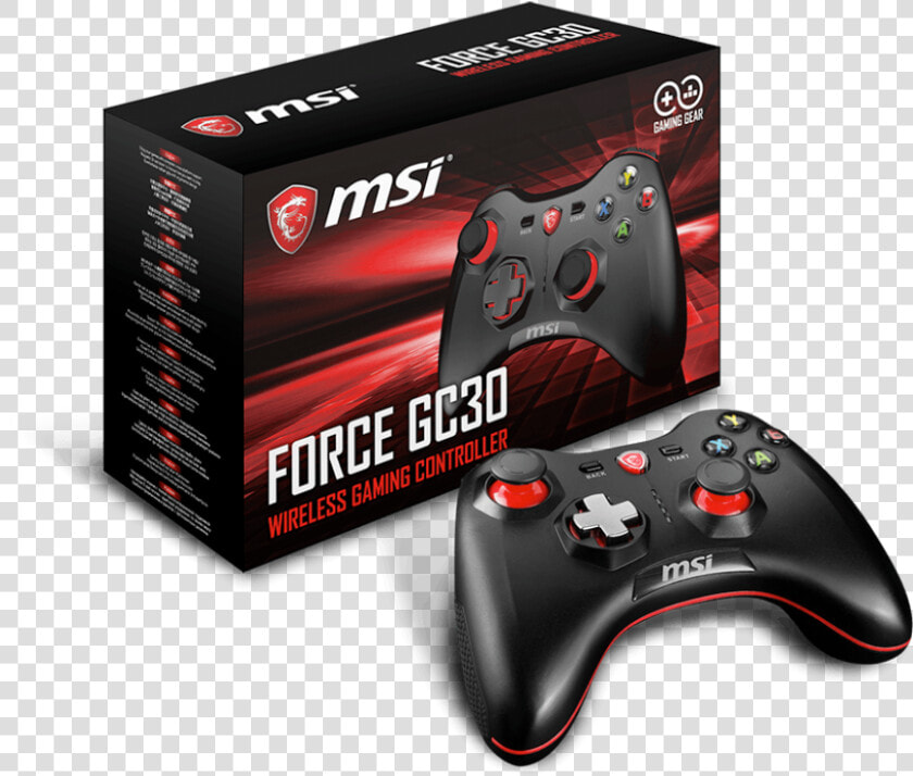 Msi Gc30 Wireless Game Controller S10 43g0010 Ec4  HD Png DownloadTransparent PNG