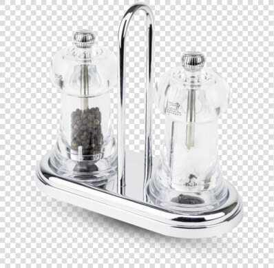 Acrylic Manual Pepper Grinder Salt Spices Mill Shaker   Peugeot Набор Мельниц Для Соли И Перца  HD Png DownloadTransparent PNG