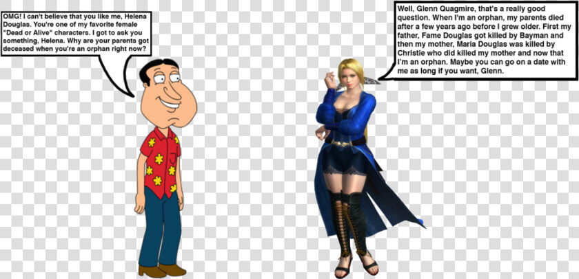 220kib  1024x528  Glenn Quagmire Meets Helena Douglas   Optimus Broderick 83 Quagmire  HD Png DownloadTransparent PNG