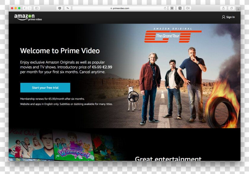 Amazon Prime Video 6 Primeiros Meses  HD Png DownloadTransparent PNG